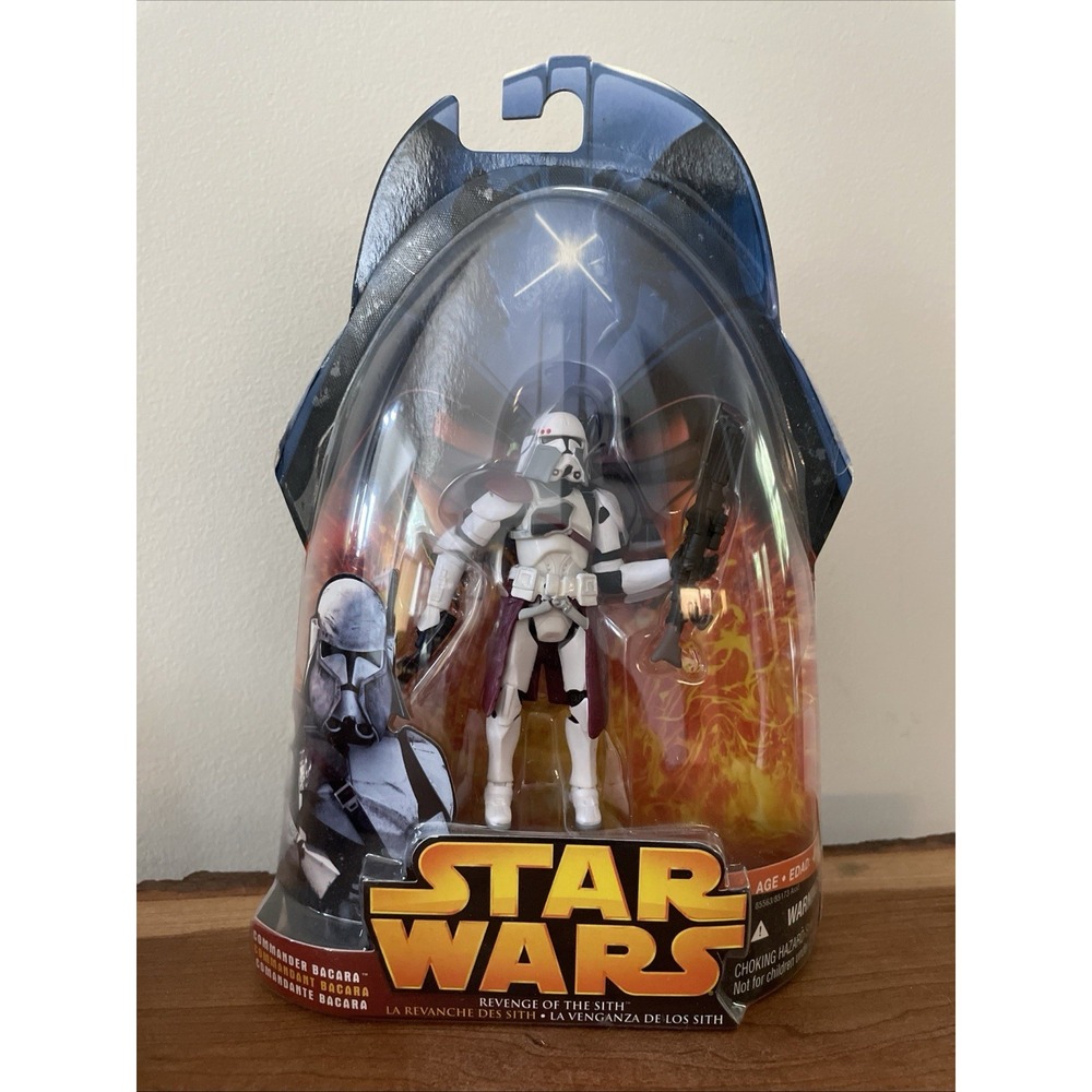 Star Wars Revenge of the Sith Commander Bacara #49 3.75" Figure